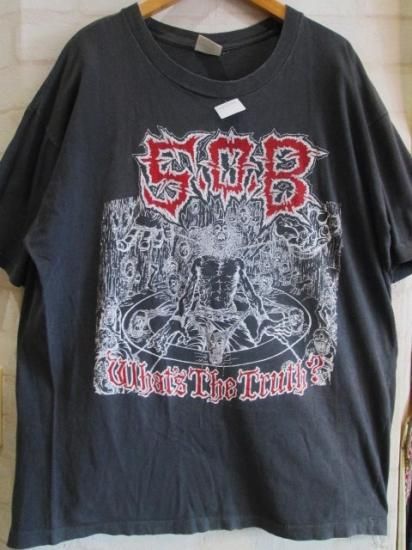 S.O.B バンドTシャツ CHAOS エスオービー SxOxB オフィシャルT