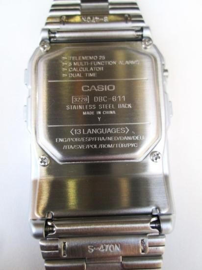 CASIO (カシオ) 腕時計 データバンク