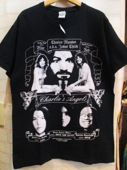 Charles Manson (チャールズ・マンソン) マンソン・ファミリーTシャツ