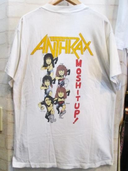 ANTHRAX サイン入り Tシャツ ANTHRAX 