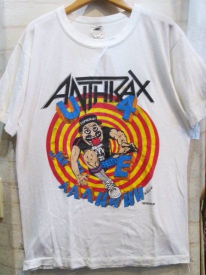 ANTHRAX (アンスラックス)　EUPHORIA NOT MAN Tシャツ