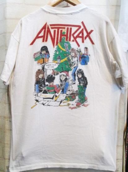 ANTHRAX (アンスラックス) WINTER TOUR 87-88 Tシャツ