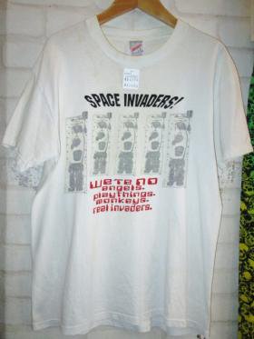 SPACE INVADERS (スペース・インべ-ダーズ) Tシャツ - 高円寺 古着屋 MAD SECTION (マッドセクション)