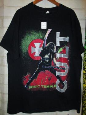 THE CULT (ザ・カルト) SONIC TEMPLE Tシャツ 89年 - 高円寺 古着屋