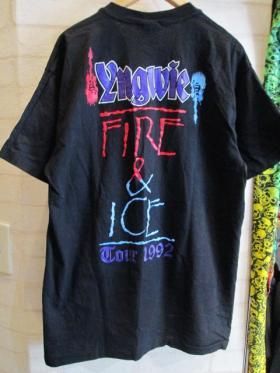 92年 YNGWIE MALMSTEEN FIRE&ICE Tシャツ（Vintage yngwie