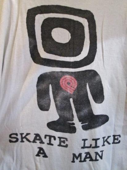 POWELL PERALTA (パウエル・ペラルタ) SKATE LIKE A MAN Tシャツ