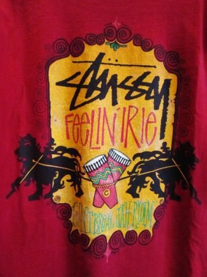 STUSSY (ステューシー) Feelin'Irie Tシャツ - 高円寺 古着屋 STUSSY (ステューシー) Feelin'Irie Tシャツ - 高円寺 古着屋