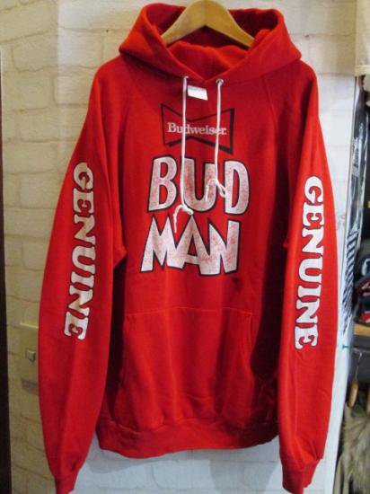 Budweiser (バドワイザー) BUD MAN スウェットパーカー 80年代