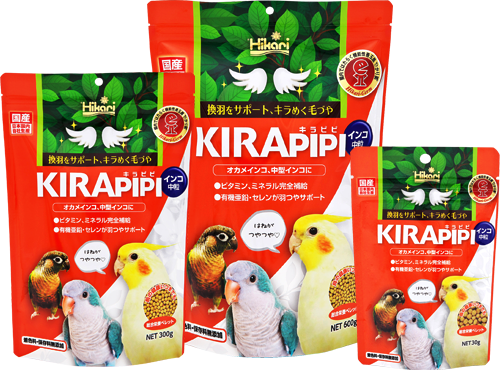 KYORIN Hikari キラピピ インコ 中粒 600g 中型インコ向け キョーリン