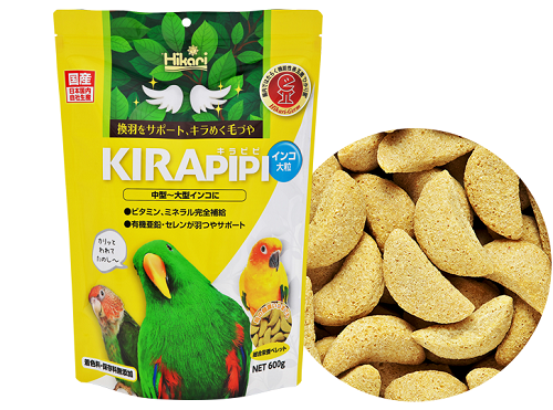 KYORIN Hikari キラピピ インコ 大粒 600g 大型インコ向け キョーリン KIRAPIPI - インコ専門店ぺありー  公式オンラインストア