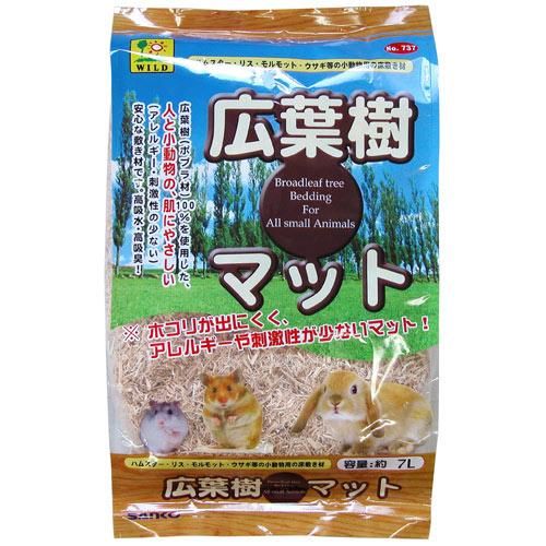 SANKO 広葉樹マット 7L 低刺激な広葉樹ポプラのマット - インコ