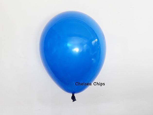 バルーン CLEAR サファイアブルー11'R(23〜28cm)5枚入-Qualatex