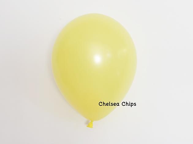 バルーン パールレモン 11 R 23 28cm 5枚入 Qualatex Chelsea Chips チェルシーチップス パーティーグッズ インテリアショップ