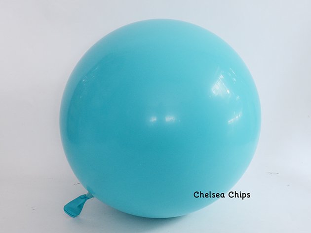 ジャイアントバルーン カリビアンブルー 3'R（約90cm）1枚入-Qualatex｜Chelsea Chips  チェルシーチップス｜パーティーグッズ・インテリアショップ