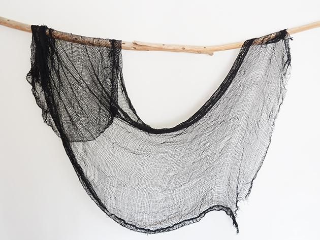HALLOWEEN限定 ダメージ加工ファブリック 150cm×75cm