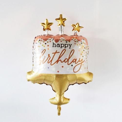 フォイルバルーン レインボーカップケーキ 60cm-Qualatex