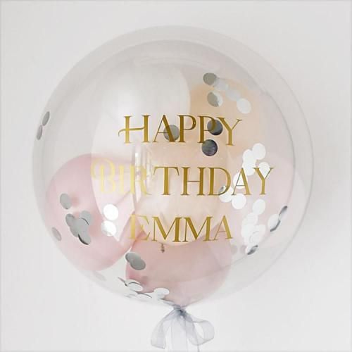<img class='new_mark_img1' src='https://img.shop-pro.jp/img/new/icons14.gif' style='border:none;display:inline;margin:0px;padding:0px;width:auto;' />BIG 44cmバルーン【ベビーピンクベージュ】Lサイズ★誕生日・1/2・お祝い・結婚式｜文字デザイン・メッセージ選べます◆送料770円★ヘリウムガス入り◆ 誕生日バルーン・バースデー・バルーンギフト