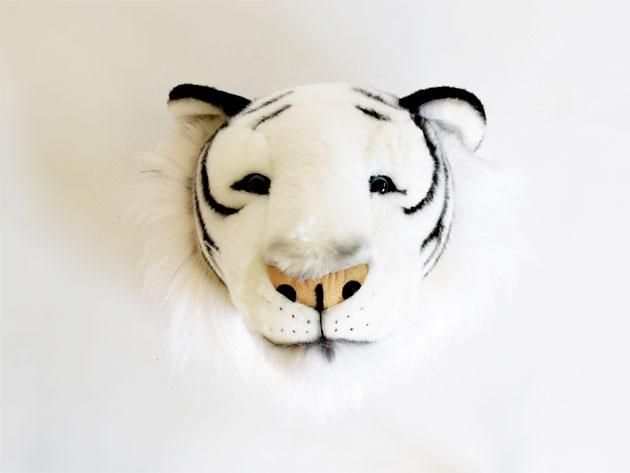 ウォールデコレーション White Tiger(ホワイトタイガー)- BiBiB & Co
