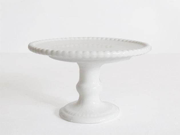 デザート・ケーキスタンド(陶器・ドット)12.5cm