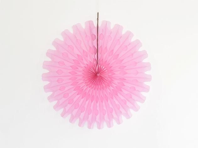 ペーパーファン ローズ 48cm