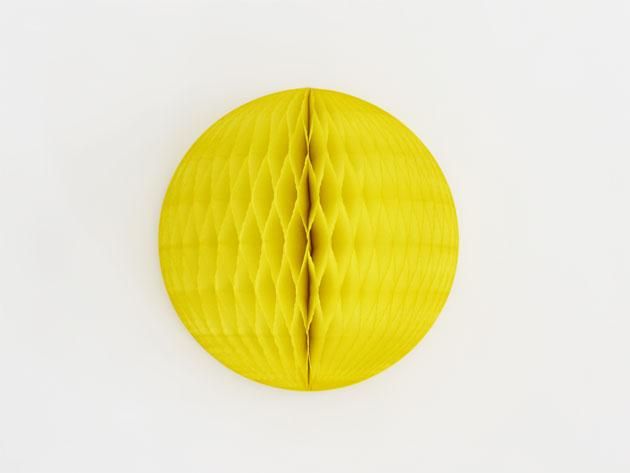20cm ハニカムボール イエロー
