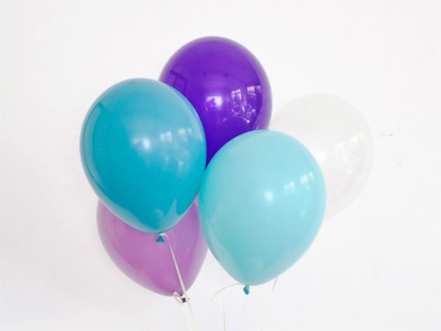 バルーン ミックスカラーM 11'R(23〜28cm)10枚set-Qualatex