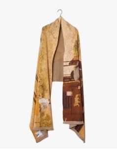 Road Movies Knit Stole(BEIGE)<img class='new_mark_img2' src='https://img.shop-pro.jp/img/new/icons43.gif' style='border:none;display:inline;margin:0px;padding:0px;width:auto;' />