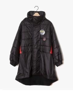 Camel Down Ultra Light Hoodie Coat(BLACK)