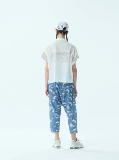 Poltergeist Sarouel Pants(SAX)<img class='new_mark_img2' src='https://img.shop-pro.jp/img/new/icons43.gif' style='border:none;display:inline;margin:0px;padding:0px;width:auto;' />
