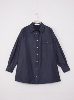 Wide Shirt (navy)<img class='new_mark_img2' src='https://img.shop-pro.jp/img/new/icons43.gif' style='border:none;display:inline;margin:0px;padding:0px;width:auto;' />