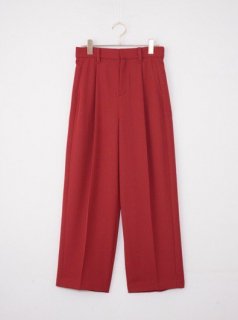 Wide Straight Pants(red)