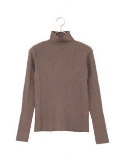 Washable High-gauge Rib Knit(mocha)