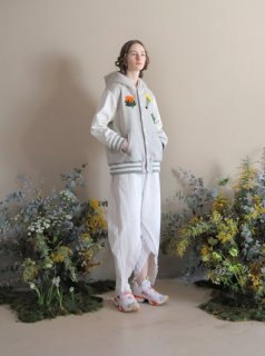 Flower sailor Stadium Jacket(L.GREY)