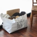 ＆NUT BIG CARRY TOTE【white】