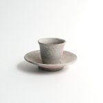 上野　剛児　茶杯と茶托(B)