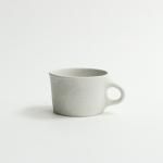 mushimegane books. /mugcup S (crazing white)
