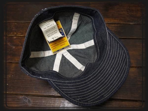 バズリクソン 「PW STENCIL」アーミーデニムキャップ - アメカジ