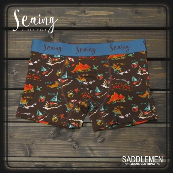 Seaing Good Time ボクサーパンツ アメカジ サドルメン Seaing Good Time ボクサーパンツ アメカジ サドルメン