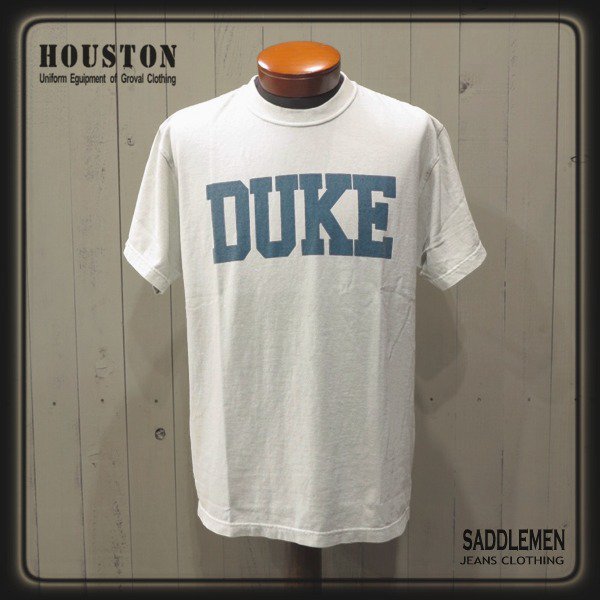ヒューストン「DUKE」Tシャツ - アメカジ｜サドルメン