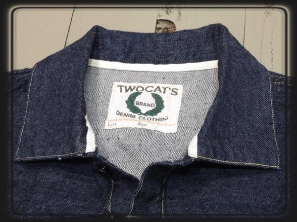 TCBジーンズ「Two Cat's Blouse Natural Indigo」デニム TCBジーンズ「Two Cat's Blouse Natural Indigo」デニム