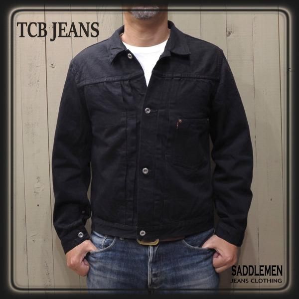 TCB S40's Jeans Black\u0026Blackウエアハウス