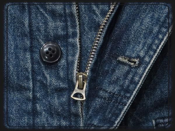 SALE!! ヒューストン U.S.NAVY 12oz.デニムパーカージャケット