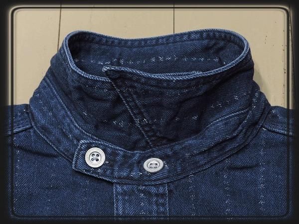 サムライジーンズ「手裏剣柄」ワークシャツ 限定加工モデル