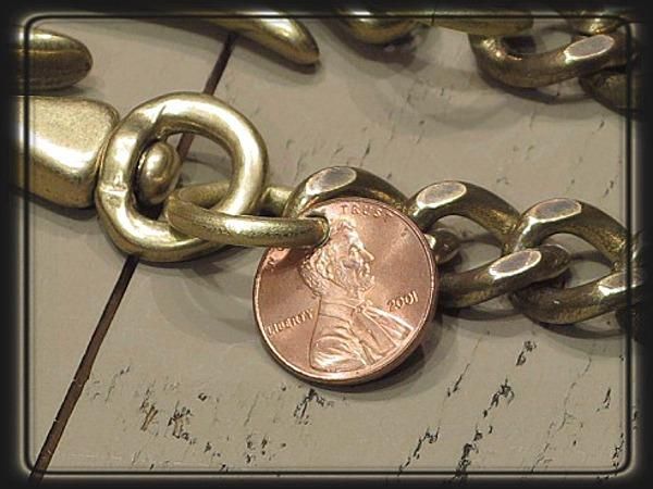 ロードストーンズ「Lucky Penny & Brass」ウォレットチェーン