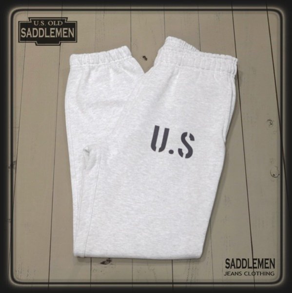 サドルメン「U.S STENCIL」スウェットパンツ - アメカジ｜サドルメン