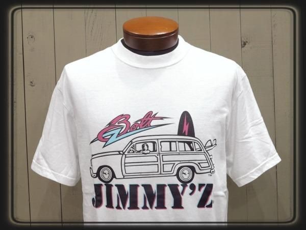 JIMMY'Z ×LIGHTNING BOLT「Woody Bolt」 Tシャツ - アメカジ｜サドルメン