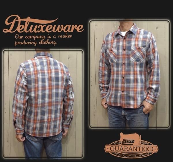 デラックスウエア「AUTUMN KING」ヘビーネルシャツ - アメカジ｜サドルメン