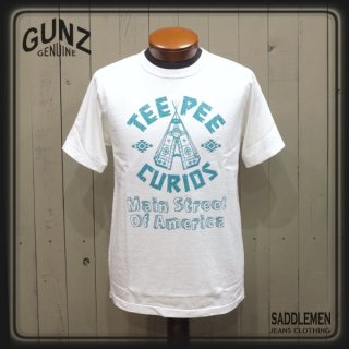 ガンズ「TEE PEE CURIOS」Tシャツ