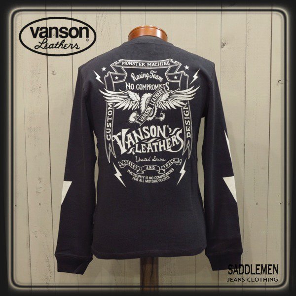 VANSON(バンソン) サーマルロングTシャツ - アメカジ｜サドルメン