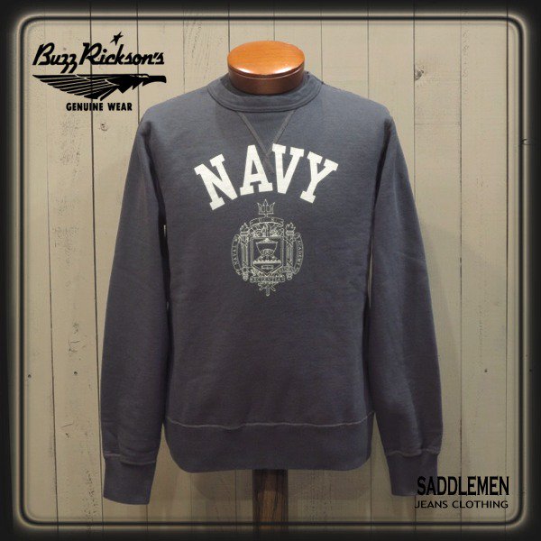 バズリクソンズ「NAVY」スウェット - アメカジ｜サドルメン